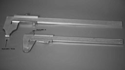 Exemple of different kind of caliper head.